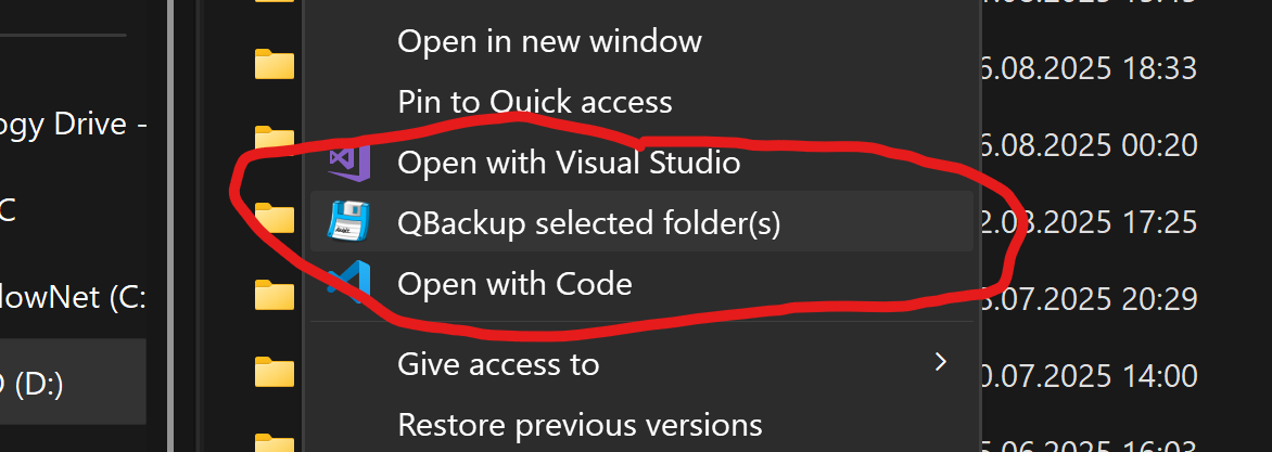 QBackupper Screenshot 3